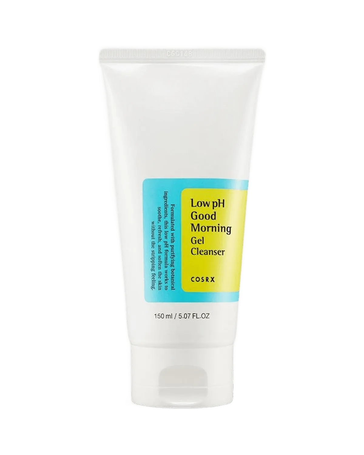 COSRX Low pH Good Morning Gel Cleanser, 150 ml tube