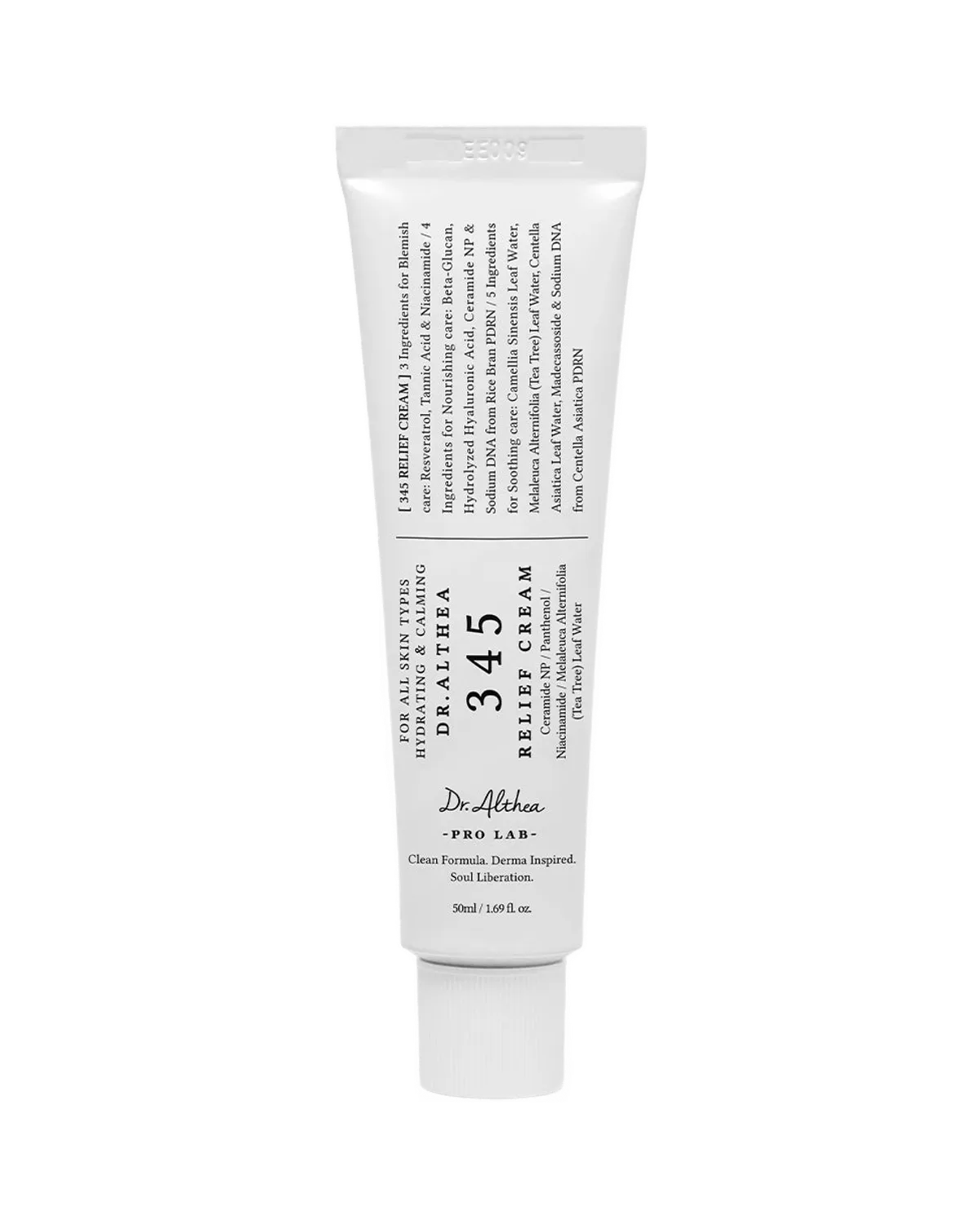 Dr.Althea 345 Relief Cream, 50 ml white tube